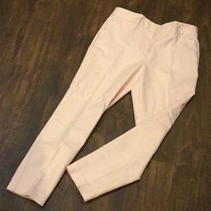 Liz Claiborne Light Pink Slacks Pants Ankle Length